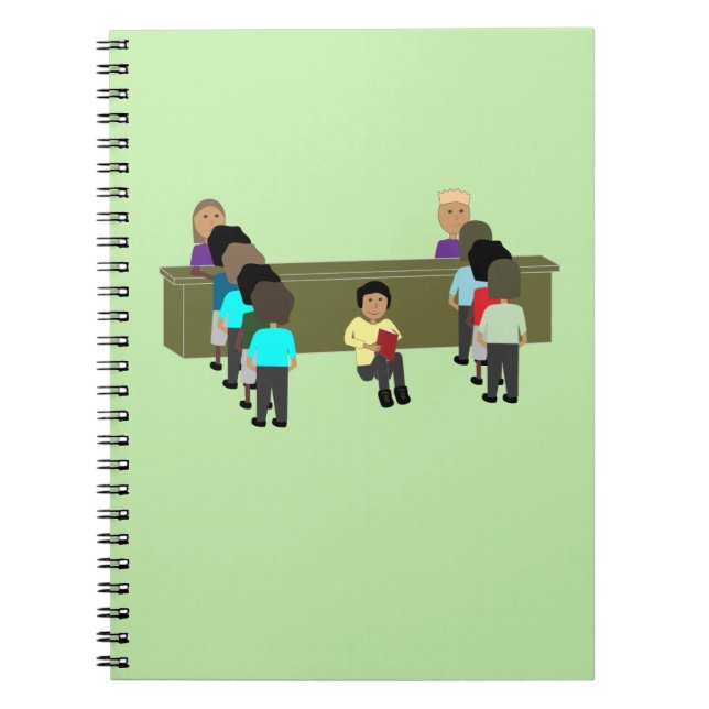 Reading betw the lines notebook (Front)