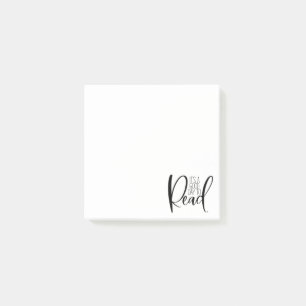 Reading Book Lover Post-it Notes