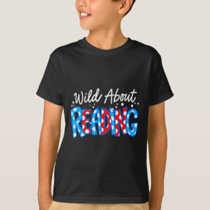 Reading books reader lover librarian teacher kids T-Shirt