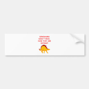 reading bumper sticker
