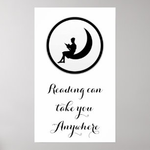 Reading Can Take You Anywhere Poster