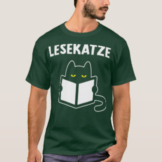 Reading Cat Book Bookworm Reading Cats Gift T-Shirt
