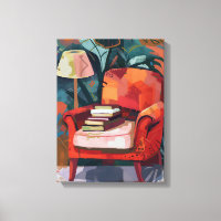 Reading Corner: Fauvist Art with Red Silicon.