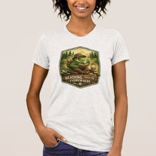 Reading Dino T-Shirt
