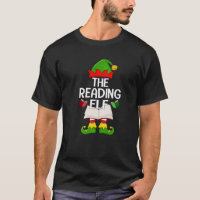 Reading Elf Xmas Family Matching Elf Squad Christm