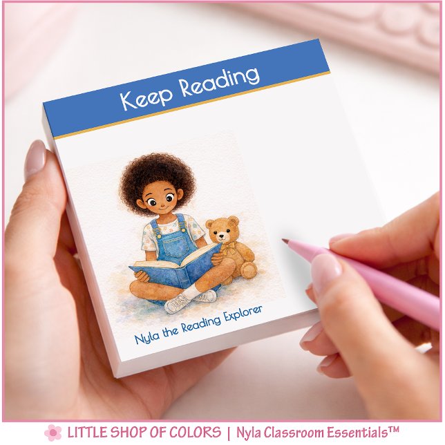Reading Encouragement Keep Reading Teacher Post-it Notes (Creator Uploaded)