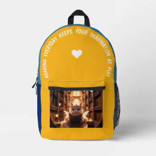 Reading Everyday… Printed Backpack