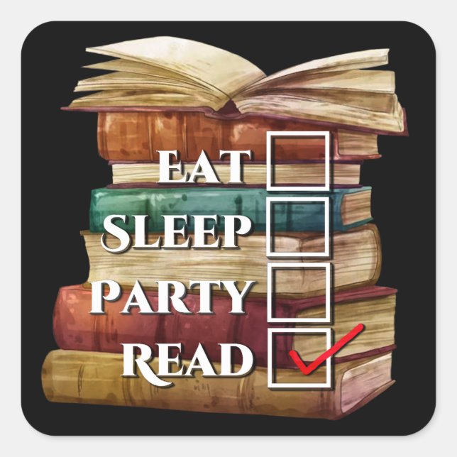 Reading First Square Sticker (Front)