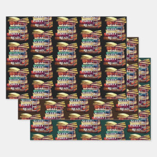 Reading First Wrapping Paper Sheet