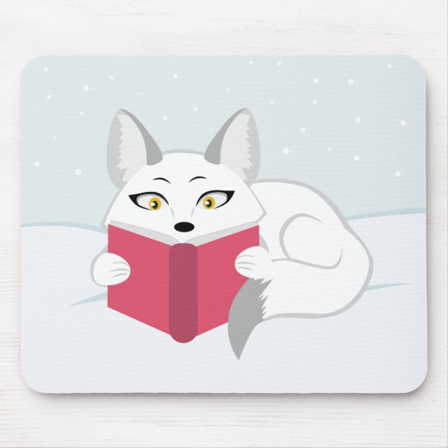 Reading Fox Mouse Pad (Front)