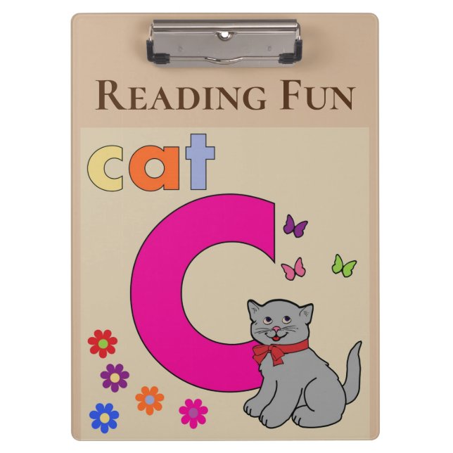 Reading Fun Clipboard (Front)