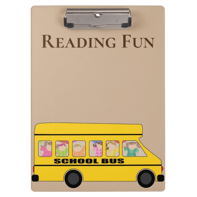 Reading Fun Clipboard (Front)