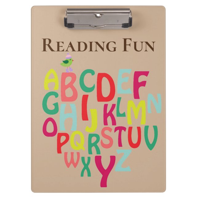 Reading Fun Clipboard (Front)