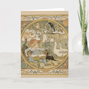 Reading Fun Greeting Card