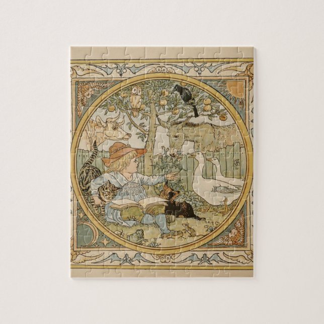 Reading Fun Puzzle (Vertical)