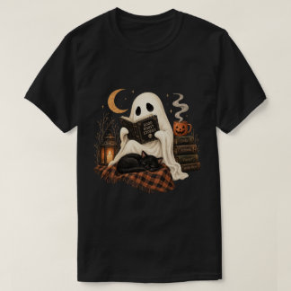 Reading Ghost Halloween T-Shirt