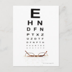 Reading Glasses Postcard