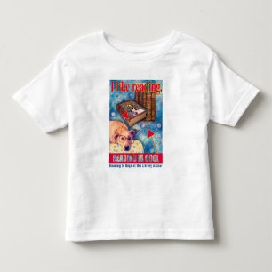 READING IS COOL TODDLER T-SHIRT