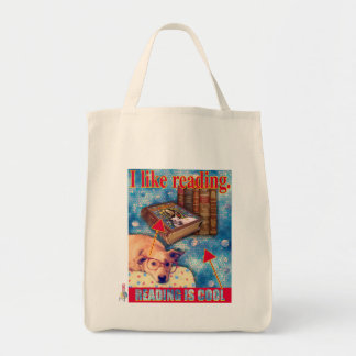 READING IS COOL TOTE BAG