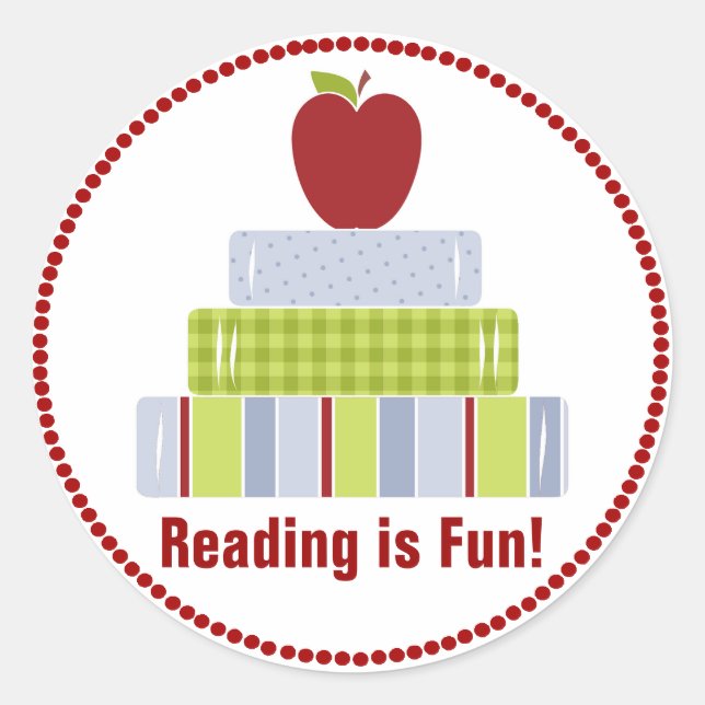 Reading is Fun Sticker (Front)