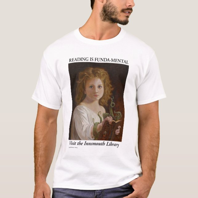 Reading is Funda-Mental-W-TYPE T-Shirt (Front)