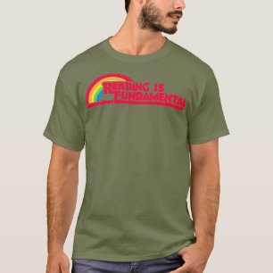 Reading is Fundamental Gay Rainbow Premium T-Shirt