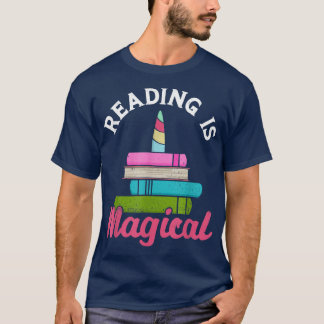 Reading Is Magical Book Lover Librarian T-Shirt