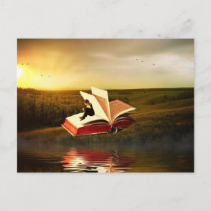 Reading is Magical - Customize Me! Postcard