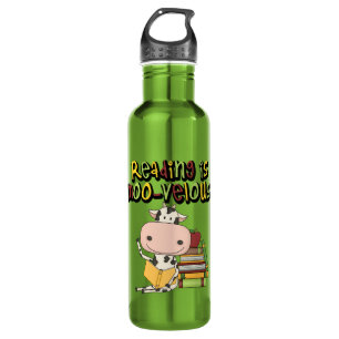Reading is Moo-velous 710 Ml Water Bottle