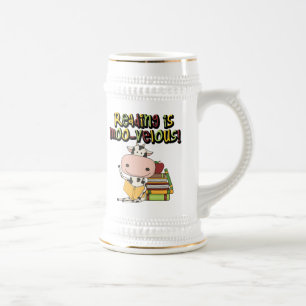 Reading is Moo-velous Beer Stein