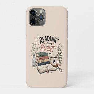 Reading Is My Escape - Cozy Book Lover Planner iPhone 11 Pro Case