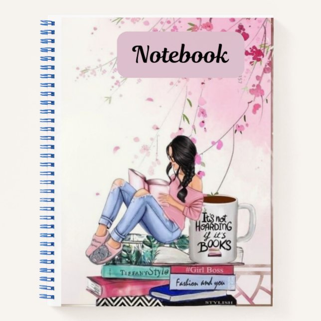 Reading is My Happy Place - Notebook (Front)