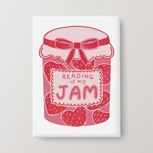 Reading is my jam book lover (Front)