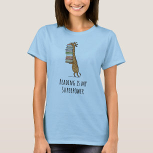 Reading Is My Superpower- Bookaholic Shirt