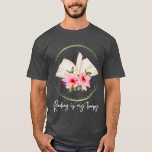 Reading is My Theraphy T-Shirt