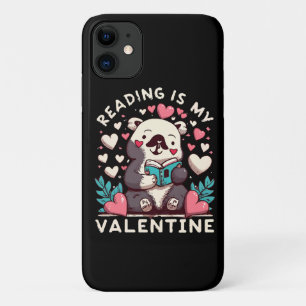 Reading Is My Valentine iPhone 11 Case