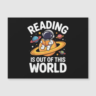 Reading is Out of This World Space Funny Books Lov