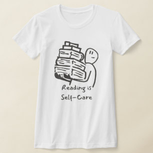 Reading Is Self-Care Slim Fit Women's T-Shirt
