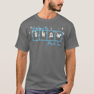 Reading Is Snow Much Fun Science of Reading T-Shirt