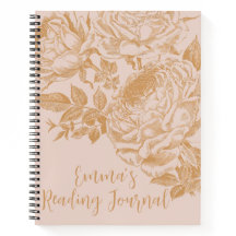 Reading Journal Spiral Notebook