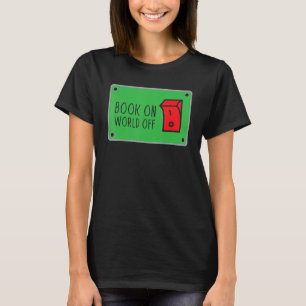 Reading Library Women Bookworm T-Shirt