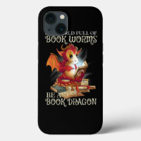Reading Lover Library Book Lover Dragon Bookworm