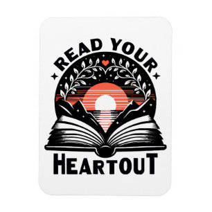 Reading Lover Read Your Heart Out Book Nerd Magnet