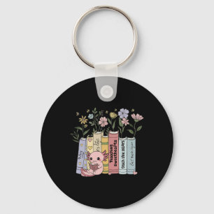 Reading Lover Teacher Educators Who Love Books Lib Keychain