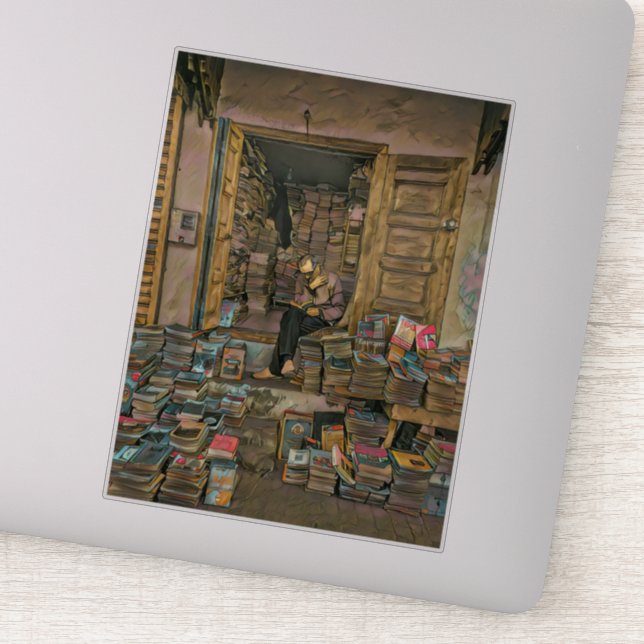 Reading Lovers Gift For Librarian (Detail)