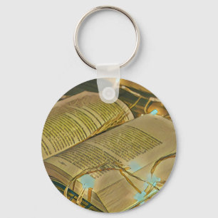 Reading Lovers Gift For Librarian Keychain