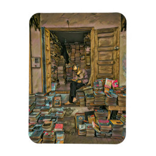 Reading Lovers Gift For Librarian Magnet