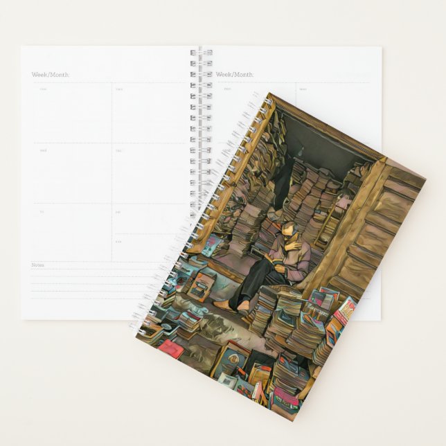 Reading Lovers Gift For Librarian Planner (Display)