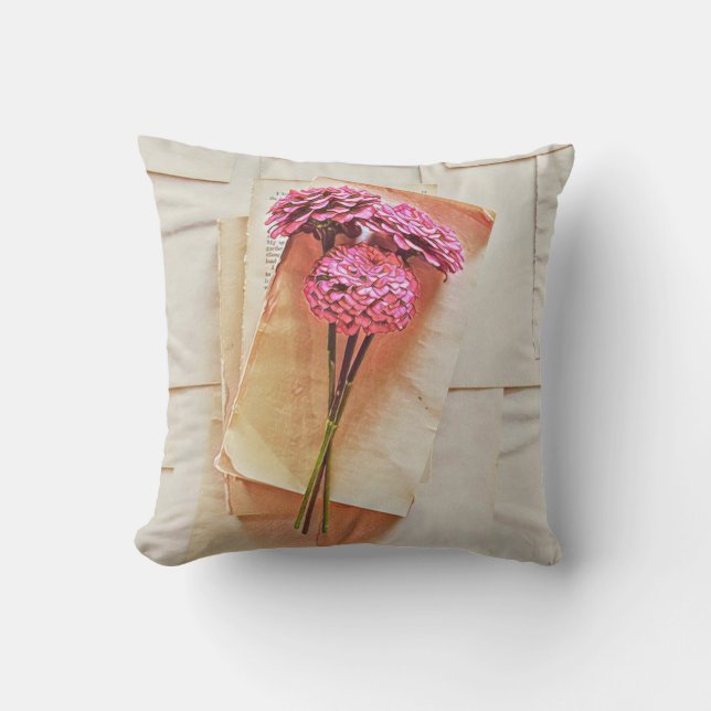 Reading Lovers Gift Throw Pillow (Front)