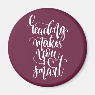 Reading Makes You Smart Magnet